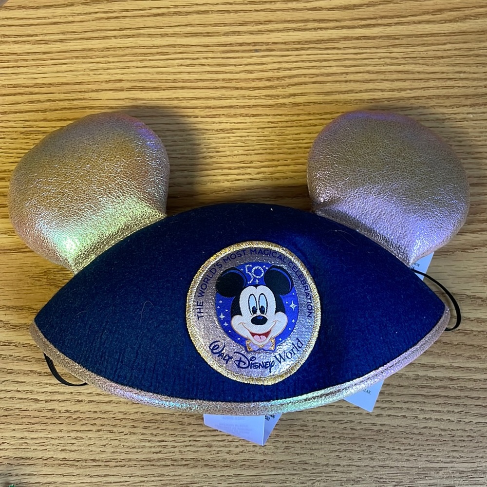 Walt Disney World 50th Anniversary Mickey Mouse Ear Hat